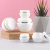 Pot de crème pour le visage en plastique PP, 50 pièces/lot, 50G, pot de crème pour le visage, cosmétique, maquillage, baume à lèvres, bouteille rechargeable