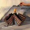 傘風の強いミニ傘下メンズ女性ポータブル折りたたみ自動コンパクトデザイナーストームパラプルレインギアWWH25xp