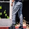 ReFire Gear M3 Waterproof Tactical Military Pants Men SWAT Special Army Combat Cargo Pants Multi Pocket Rip-stop Cotton Trousers 240102