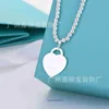 TifannisSM Necklace Classic Popular Temperamen T Family 4m Love Necklace Womens Silver Plated Copper Steel Stamped Have Original Box