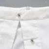 Work Dresses Adogirl White Two Piece Skirt Set Women Long Sleeve Buttons Shirt Crop Tops High Waist Mini Dress Suits Female Autumn Clothes