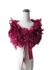 Tücher Echt 100 Straußenfedern Pelz Wraps Bolero Solide Hochzeit Party Schal Schwarz Weiß Frauen Winter Rosa Cape Schützen Schulter S77171895