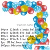 Andra evenemangsfestleveranser 1Set Story Birthday Balloons Arch Garland för barn 1: a 3: e Baby Shower Latex Balloon Toy Decoration DH8MF