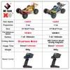 WLTOYS 144010 144001 75KMH 2.4G RC CAR BRISHLESS 4WD電源オフロードリモコンドリフトおもちゃレース240102