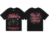 Hellstar Shirt Hellstar Designer Tshirt Tee Hommes Femmes T-shirts Graphique Tee Vêtements Vêtements Hipster Lavé Tissu Street Graffiti Lettrage Feuille Hommes Plus S LTLM