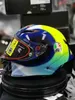 Hjälmar Moto AGV Motorcykeldesign Säkerhet Comfort AGV Pista GP RR Watercolor Sun Moon Rolls Royce Pensionerad Limited Edition Carbon Fiber Commuter Helmet T3ts