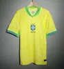 2024 Brazil soccer jerseys VINI JR NEYMAR Copa America 23 24 P.COUTINHO RICHARLISON football shirt T.SILVA BRUNO G. PELE CASEMIRO men women Men kids sets NEYMAR S-4XL