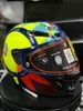 Hjälmar Moto AGV Motorcykeldesign Säkerhet Comfort AGV Pista GP RR Watercolor Sun Moon Rolls Royce Pensionerad Limited Edition Carbon Fiber Commuter Helmet T3ts