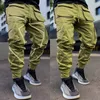 Herren Streetwear Jogger Männer Hosen lässige Cargohosen Frühling Männer reflektierend lose Hosen Training Hosen Patchwork Designer Outwear Sport elastischer Jogginghosen 3xl