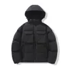 면 재킷 남자의 겨울 새로운 다목적 커플 트렌디 한 브랜드 후드 코튼 재킷 두꺼운 따뜻한 짧은 빵 재킷