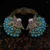 Boucles d'oreilles à clous en forme d'étoile de mer, faites à la main, perles de verre, gelée, résine géométrique, bijoux Vintage tendance pour femmes et filles