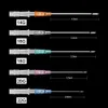 10/25/50pcs 14G 16G 18G 20G 22G Tattoo Piercing Needles Steel Catheter Body Piercing Needles Sterilized Tattoo Needles 240102