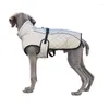 Vestuário para cães Abrigo Perro Pet Windcheater Corpo Reflexivo Shell Jaqueta Impermeável Colete Quente