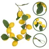Fiori decorativi Simulazione Rattan Decorazione di frutta artificiale Primavera appesa Vite Panno di seta Foglie verdi