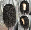 250 Density Pre Plucked 360 Frontal Wigs 10quot22quot Water Wave Brazilian Lace Front Human Hair Wig6829289