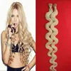 Extensions I tip hair extensions 1g/s blonde hair brazilian body wave keratin stick tip hair extensions 100g unprocessed virgin brazilian