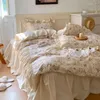 Set di biancheria da letto Piumino Vendita di biancheria da letto Ultraleggero Ragazze Minimalista Set in microfibra Lusso Nordic Roupas De Cama Ornamento