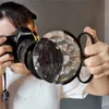 Фильтр для камеры 100 мм ручной калейдоскоп фильтр со спецэффектами для фотосъемки видео Slr аксессуары для объективов красочная призма 240102