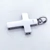 Pendant Black Cross Summer Vintage Unisex Jewelry Europe Accessorie 925 Sterling Silver Gift for Woman Men 240103