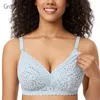 Gratlin mains libres pompage soutien-gorge dentelle maternité sans fil tout en un soutien-gorge d'allaitement allaitement pour femmes enceintes Lingerie DD E F 240102