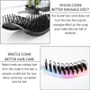 2PC/Pack Magic Demelant Brush Bristle Nylon Hair Popbrush Untangle Brush Scalp Massage Comb for Hair Care Professional hair comb 240102