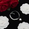 Nueva moda perla corazón collar gargantilla pulsera elegante delicado luz lujo latón cobre mariposa amor pendientes mujeres joyería boda fiesta regalos premium