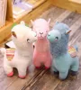 Alpaca Llama Plush Toy Soft Plush Blush Alpaca Dolls Animal Stuffed Doll Kids عيد ميلاد عيد ميلاد هدايا 4 ألوان 25 سم DW46392084062