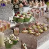 Cake Tools 10st Grand Event Flower Food Candy Cookies Display Holder Wedding Dessert Table Pillar sockent Stand Buffet Decor Plates