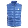 Mäns Vest Designer Down Vest Men's Jacket Winter Multi-Color Down Vest för män och kvinnor avslappnad varm sportkläder Huven ärmlös utomhus vindskyddad jacka z6