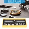 Kits de réparation de montres, ouvreur professionnel, Kit de boîtier arrière, outil d'ouverture et de montage des boîtiers à vis 7 pièces