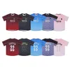 Men Tirt Designer Trapstar Streetwear T-Shirt Monogram Monogram Jersey Summer Loose Quical Dry Dry Sleeve Stirt T-Shirt