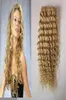 Clip per capelli ricci crespi mongoli da 100g in capelli umani 8 pezzi Set clip per capelli ricci brasiliani Remy nelle estensioni dei capelli umani4234011