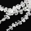 Necklaces Natural Clear White Crystal Net Beads Jewelry,drilled Raw Quartz Loose Beads Pendant Crafts