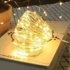 Strängar Vattentät sträng Ljus USB -driven BENDABLE Fairy Decorative Lamp med fjärrkontroll för fest