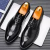 Sapatos masculinos sociais homens formais vestir couro sapato marrom sapatos elegantes cair moda 240102 19 s