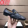 2024 Designer populaire Casual Hommes Chaussures Glitter Royal Blue Imprimer Plat Formel Oxfords Mariage Soirée LUXE Robe Chaussures Sapato Social Masculino Taille 6 à 12