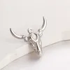 Charms 3 Stücke Tier Bull Mit Ochse Gehört Charme Für Schmuck Liefert Edelstahl Anhänger Diy Armband Halskette Ohrringe Zubehör