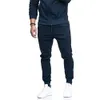 Joggers de streetwear pour hommes pantalons de fitness décontractés en cours d'exécution pantalon de cargaison pantalon lâche pantalon entraîneur patchwork concepteur de sweat sportif élastique sportif 3xl