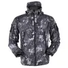 2024 UZZDSS Giacca impermeabile militare Giacca da uomo Outdoor Soft Shell in pile da donna Antivento traspirante Termico con cappuccio 240102