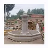 Садовые украшения, домашний декор, красивый французский стиль, старинный известняковый мраморный фонтан на продажу