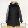 Parkas Designer Puffer Jacket Canadian Mystique Coyote inverno inverno femminile addensato cappotto con cappuccio extra lunghe giacca da scarico lungo 3035l impermeabile