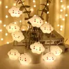 Decoração de festa LED String luzes de fadas para crianças quarto alimentado por bateria pendurado pátio decoração festiva