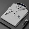 Summer Men's Business Short Sleeve Polo Collar Cotton T-Shirt Youth Fashion Embroidered Polo Shirt Top T-Shirt M-4XL 240102