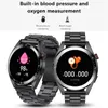 Hörlurar 2022 NYTT 8G MEMORY 454*454 AMOLED SCREEN SMART WACK ALLTID BLUETOOTH CALL Lokal musik Smartwatch för män TWS EARPHONES