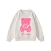 Babykläder rosa björn tröjor hoodie designer för barn flickor pojkar långärmad kläder barn barn hoodies pojke sweatshirt Cyd24010309-6