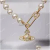 Ожерелья с подвесками, жемчужное ожерелье с планетой, женское колье, дизайнерские бриллианты, супер качество, Прямая доставка, ювелирные изделия, подвески Dheiq