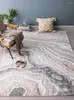 Dywany nordycki nowoczesny salon dywan gęsty dywan abstrakcyjny wzór w zatoce wystrój domu pluszowy sofa stolik kawowy mata podłogowa