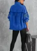 Vestes Femmes Denim Veste Femmes 2024 Bleu Jean Femme Mode Coréenne Lâche Casual Printemps Automne Rose Manteau Tassel Vintage Vêtements