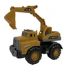 Large Childrens Car 4 Wheels Excavator Trucks Shovel Loader Tipper Mixer Lifting Crane Truck Model Transport Cart Kids Gifts 240103