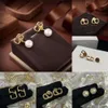 Stud Earrings Pendant Chandelier Pearl Earrings Gold pendant earrings Designer for women's fashion luxury brand Letter V Men's Earrings